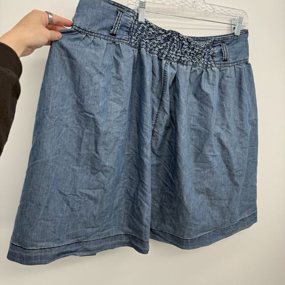 Ashely Stewart Mini Skirt Size 12 (XL) Plus Size Cotton - Picture 7 of 7